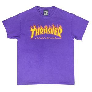 THRASHER Magazine Purple Logo Tee